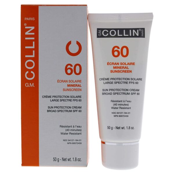 A box of collin spf 6 0 sunscreen