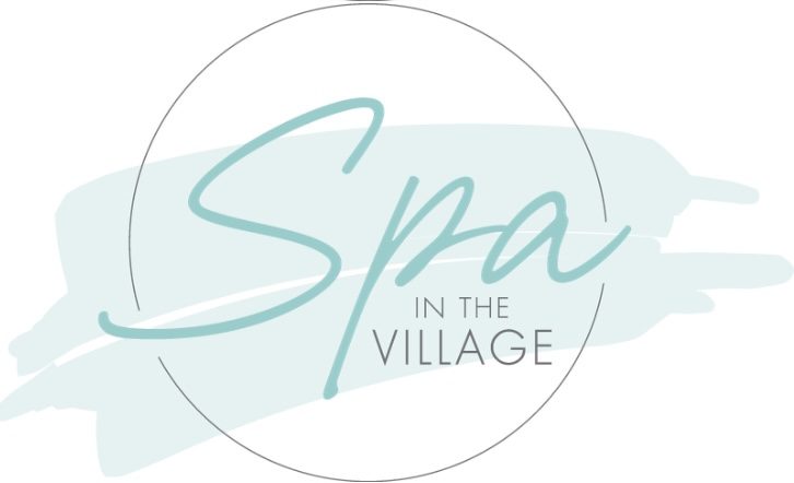 A logo for spa in the village